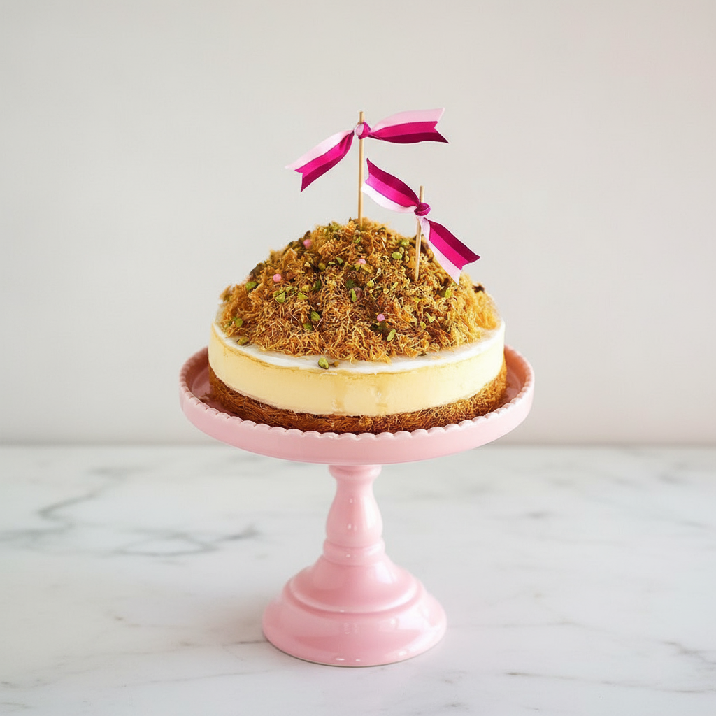 Kunafa/Kataifi-Cheesecake