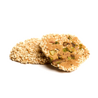 Sesame cookies with pistachios (Barazek)