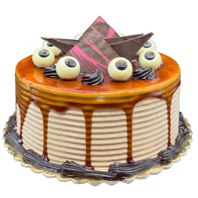 Chocolate and caramel cake | 10 people