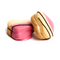 Petit four heart shaped cookies