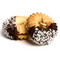 Petit four ring shaped cookies